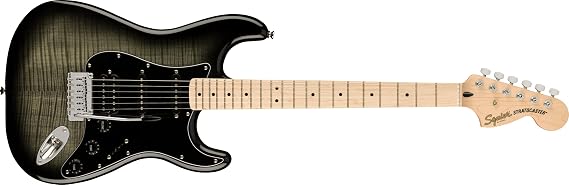 Fender Squier Affinity Strat FMT HSS MN BPG BBST Elektro Gitar