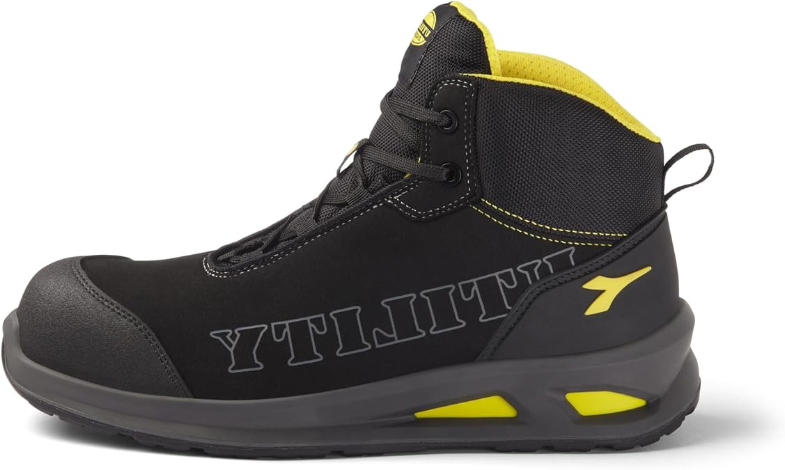 UTILITY DIADORA Unisex Smart Softbox Mid S3l Fo Sr ESD Fire Safety Shoes black 35 UK