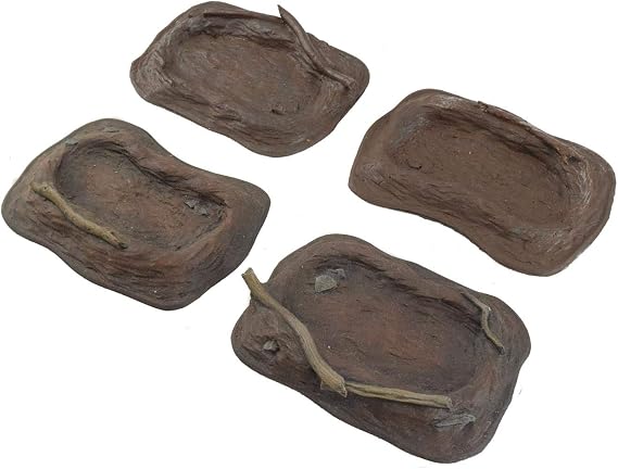 War World Gaming World at War Fox Holes/Shell Scrapes x 4 28mm WW2 Normandy Wargame Terrain Model Diorama
