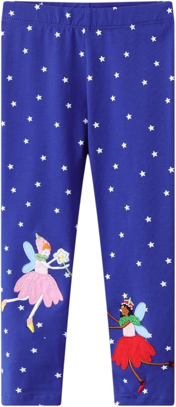 Girls' Leggings, Tight Bottom Pants, Stretch Leggings for Girls Toddler Little Kids Baby
