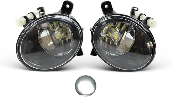carvel LED Light For Audi Q5 2009 2010 2011 2012 2013 2014 2015 2016 2017 Front LED Bulb Fog Light Fog Lamp