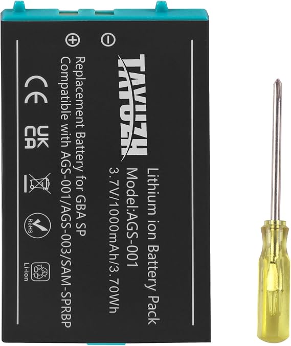 Battery for Game Boy Advance SP (1000mAh)