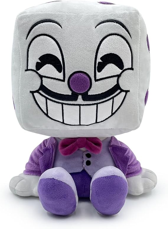 Youtooz King Dice Plush Toy 9 Inches - Plush Toy - Super Soft and Huggable Stuffed Doll from Cuphead - Perfect for Collectors & Gamers of Cuphead Officially Licensed