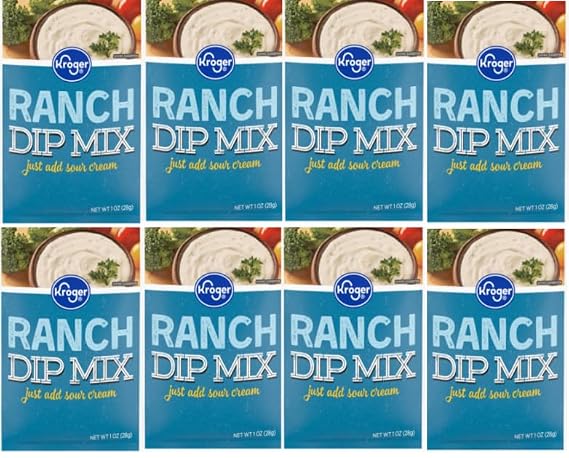 Pack Of 8 Ranch Dip Mix 1 oz