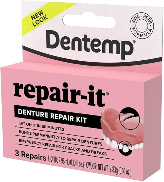 Repair-It Denture Repair Kit D-091 0.7 Ounces