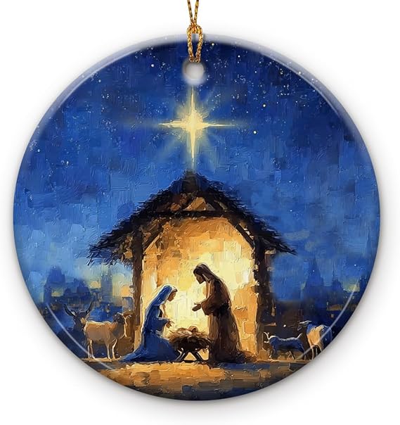 Nativity Scene Ornament 2026