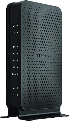 NETGEAR C3000-100NAS N300 8x4 WiFi DOCSIS 3.0 Cable Modem Router C3000 Certified for Xfinity from Comcast, Spectrum, Cox, Cablevision & More