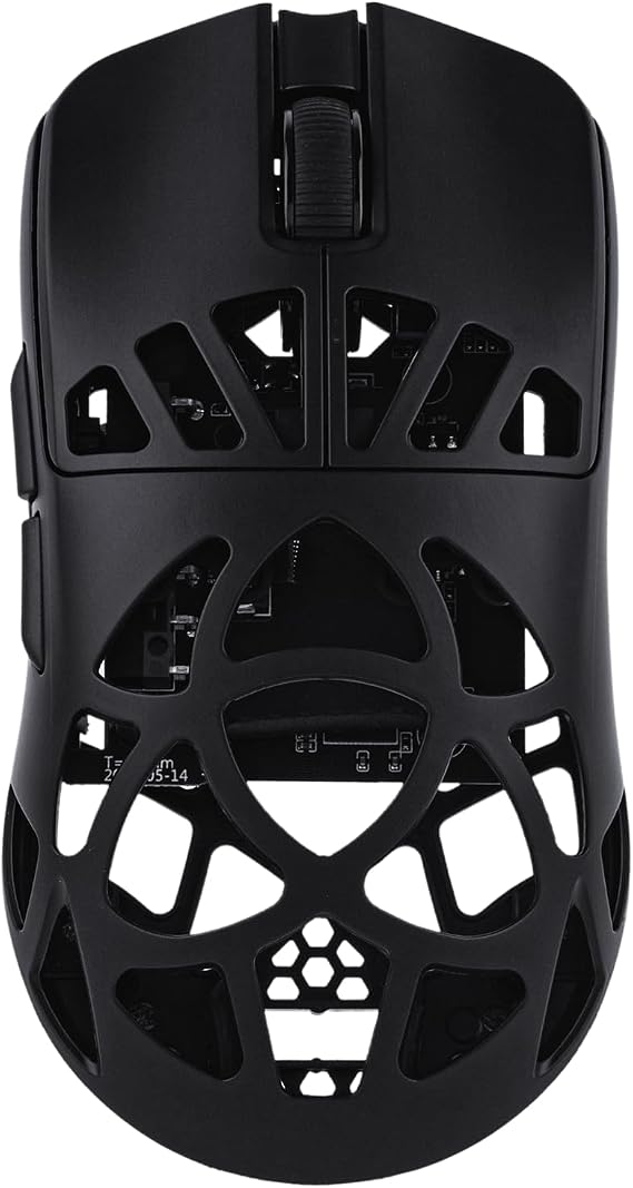 EPOMAKER Carbon X Wireless Gaming Mouse, 400 to 30,000 DPI Adjustable, PAW3950 Sensor, 50g Lightweight, Carbon Fiber Shell, 2.4GBTUSB-C Rechargeable Wireless Mouse for PCMacLinux Matte Black
