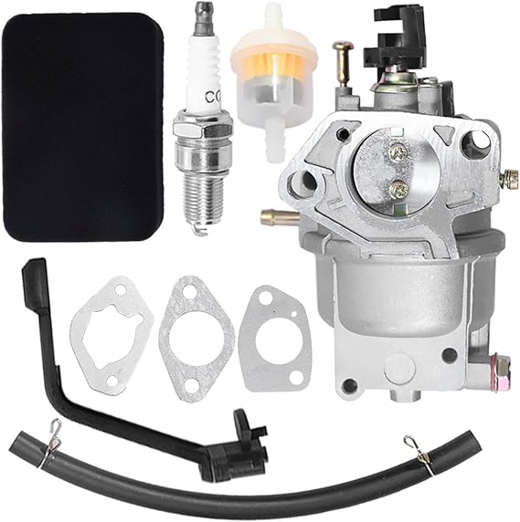 Carburetor Replacement for Generac GP5000 GP5500 GP6500 GP6500E GP7500E 389cc 8125W Jingke Huayi Kinzo Ruixing 13HP 14HP 15HP 16HP 188F 190F Generator Replace 0J58620157