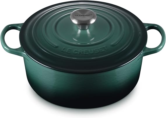Le Creuset Enameled Cast Iron Round Dutch Oven, 5.5 qt., Artichaut