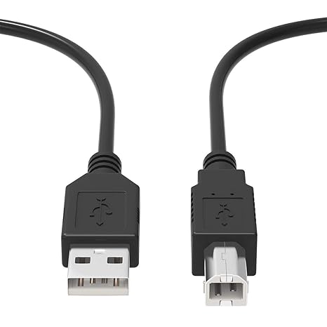 6ft USB Cable Computer PC Laptop Data Sync Cord for Reloop Beatpad 2 Professional 2-Channel Virtual DJ Audio & Video Mixing DJ Software iPAD DJ Midi Controller