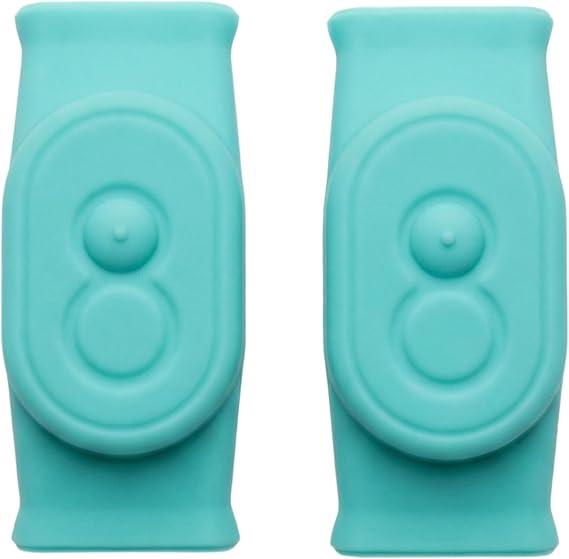 Tabcase v2 Protective Cases (2 Pack) for Loc8tor TabCat Pet Collar Locator v2 (Turquoise)