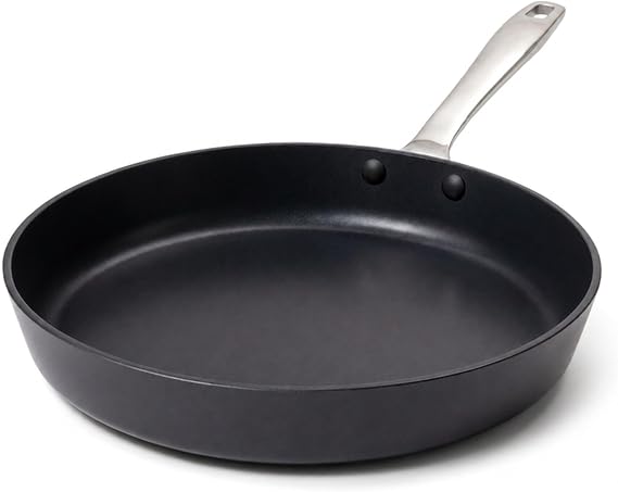 Alva Maestro 11" Ceramic Coated Aluminum Nonstick Frying Pan Steel Handle.