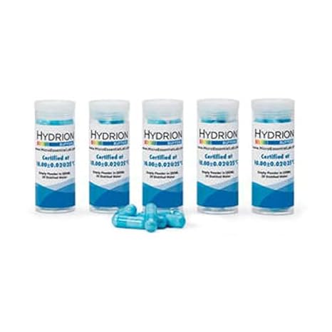 Micro Essential 270-10.00 Buffer Capsules, pH 10