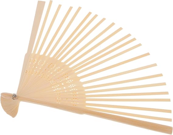 Ancient Fan Frame Material Japanese Style Hand Fan Base Frame for Craft Kit