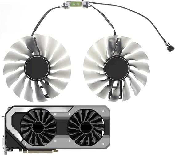 95MM Fan GTX1080 GPU Cooler Compatible for Emtek Palit GTX 1080 OC Super Jetstream Graphics Card Cooling Fan Kindly