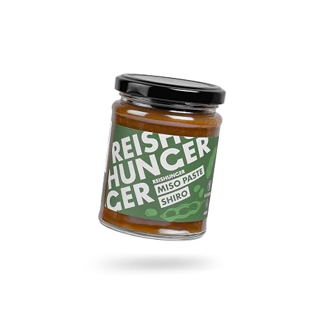 REISHUNGER Bio Shiro Miso Paste 300 g Light Miso Paste with Fine Umami Note According to Original Japanese Formula Ideal for Ramen Soup and Other Japanese Cuisine Dishes