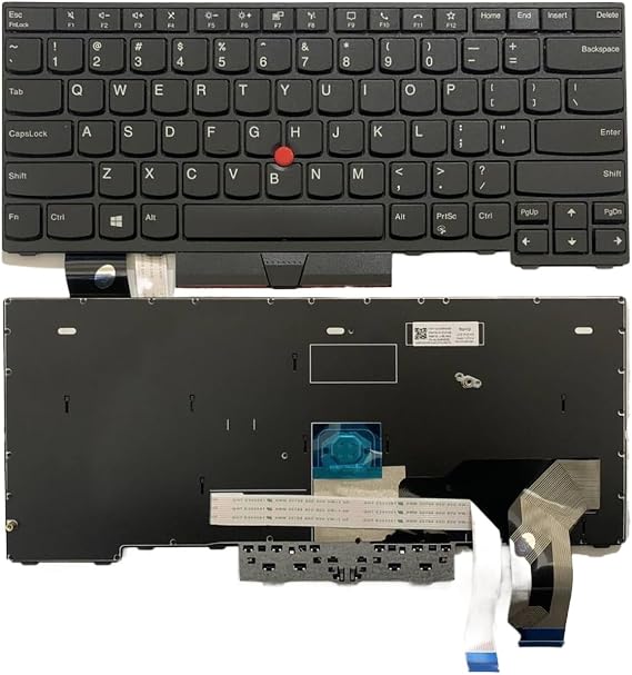 Laptop Parts for US RU UK Layout for Lenovo for Thinkpad L14 Gen1 for Gen2 TP00120E 20U1 20U2 5N20W67760 5N20W67832 5N20W67796 Laptop Keyboard(with Point US)