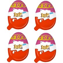 Joy Egg - Pack of 4 - Delicious Milk & Hazelnut Egg - More Milk, Less Cocoa