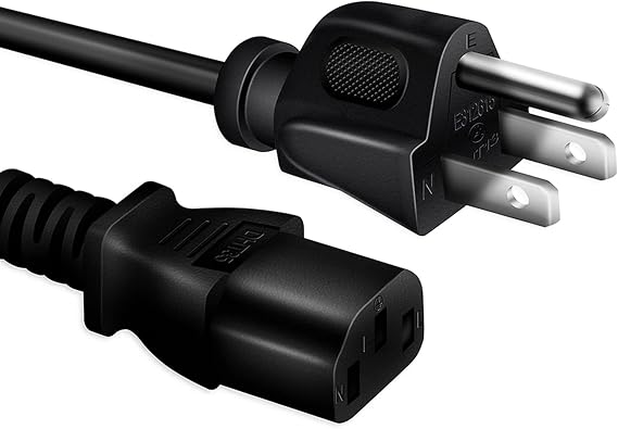 Digipartspower 6FT UL AC Power Cable Compatible with Boss Acoustic Singer Live LT Acoustic Guitar Amplifier
