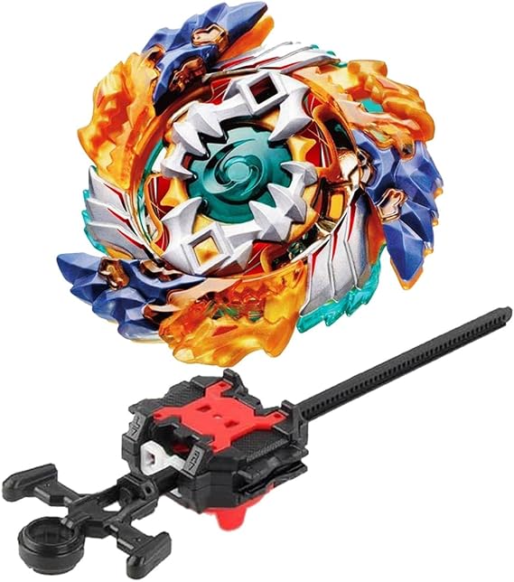 Bay Battling Tops Burst Toy Bley Bley Starter Geist Fafnir Bay Burst Blades for 8-12 Battle Set Bae Blade Blades for Boys Gaming Top Toys Bey Launcher Pack Gift for Kids 6+
