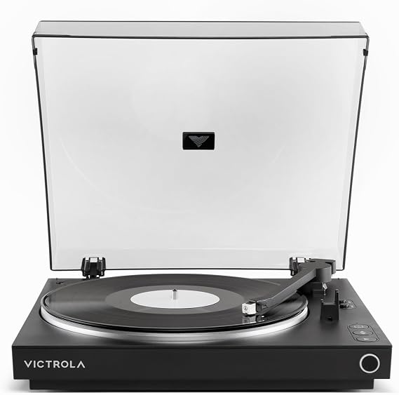Victrola Automatic - Wireless Bluetooth Turntable - Black