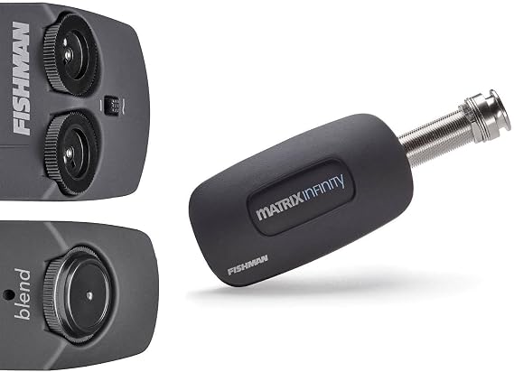 Fishman Matrix Infinity Mic Blend Pickup System, Narrow Format
