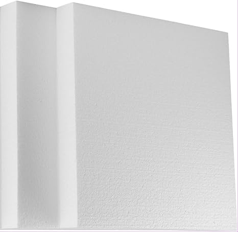 Craft Foam Block 1.5in Thick -12x12 EPS Polystyrene Blocks for Modeling, Art Projects, Crafting and Floral Arrangements - Sculpting Sheet for DIY School & Home Art Projects.(2PACK)