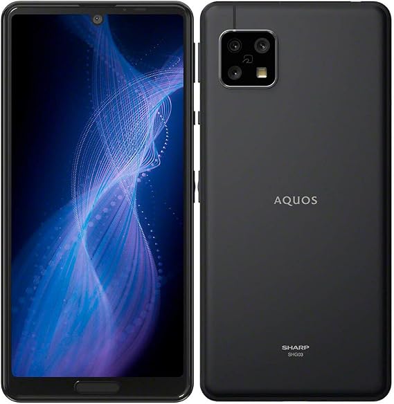SHARP AQUOS sense5G A004SH Black softbank