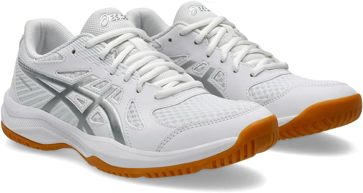 Upcourt 6 Womens White Volleyball Shoes 1072A107-100