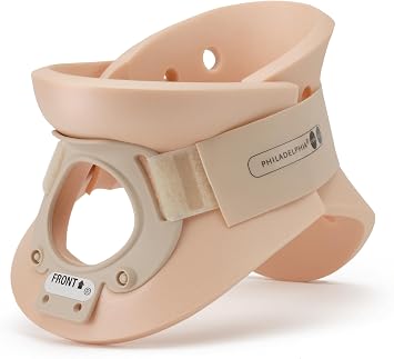 5 1/4 inch Philadelphia Rigid Cervical Collar with Neck Support Foam Lightweight Soft Brace for Men and Women Small