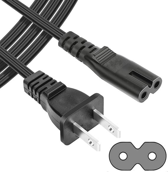 Replace Sonos Beam Power Cord Compatible for Sonos playbar Play one 1 3 5 SUB Spakers,Sound bar Soundbar Subwoofer,Play one 1 3 5 SUB Spakers,Sound bar Soundbar Subwoofer AC Cable Cord