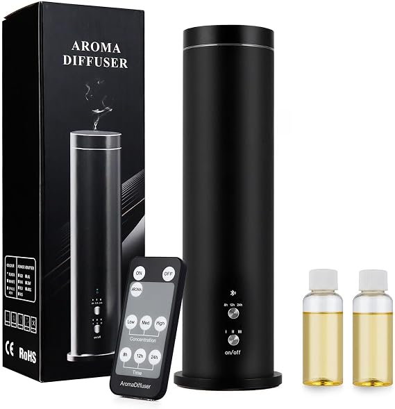 Waterless Scent Diffuser Starter Kit: Aroma Aromatherapy Diffuser