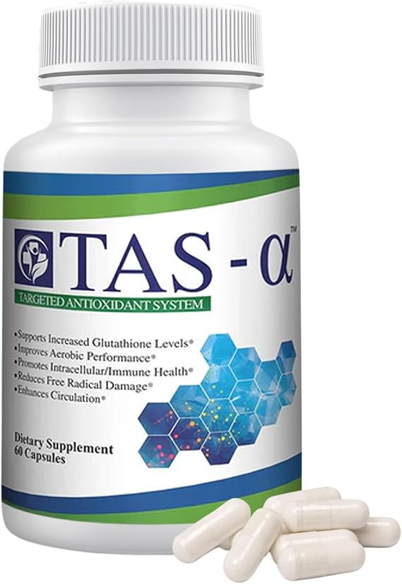 Prescript-Assist Targeted Antioxidant System Multivitamin Supplement Pure Reduced GSH with Vitamin C, L-Taurine & R-Alpha Lipoic Acid Immune Support Liposomal Glutathione Supplement, 60 Capsules