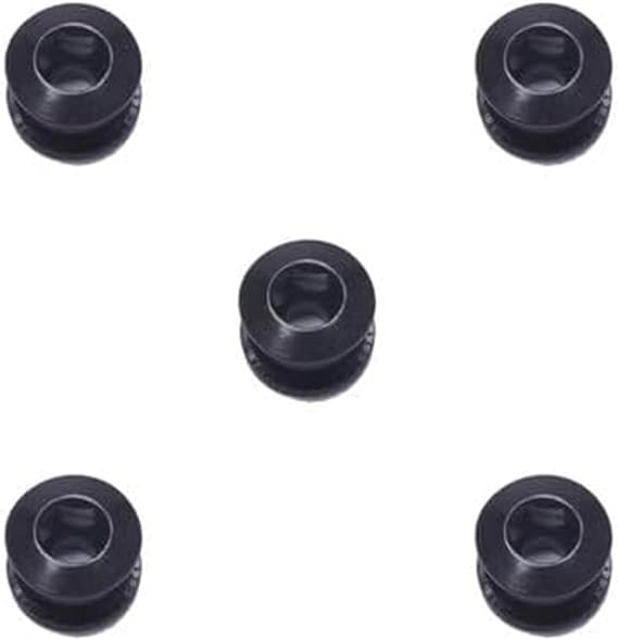 5 PCS 7075 Aluminum Alloy M8 Single Chainring Bolts for Road Bike,Mountain Bike,BMX