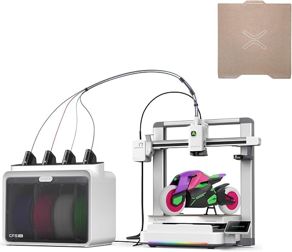Creality SPARKX i7 Combo 3D Printer Bundle with Creality SPARKX i7 3D Printer Double-Sided Gold Texture Print Bed