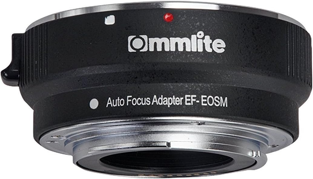 Commlite Lens Mount Adapter CM-EF-EOSM Canon EF Mount Lens to Canon EF-M Mount Convert with Electronic Contacts