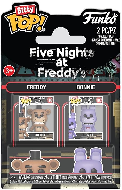 Funko Bitty POP! : Five Nights at Freddy's 2 Pack - Freddy & Bonnie FNAF