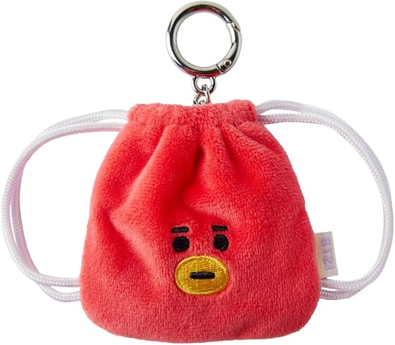LINE FRIENDS BT21 Big and Tiny Pouch Keyring