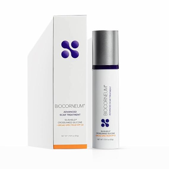 Advanced Scar Gel with Silishield & SPF 30 50g Silicone-Based, Water-Resistant, Fast-Drying Scar Cream for Surgical Scars, Burns & Injury Made in USA, Safe for Kids 6+ Surgeon Recommended