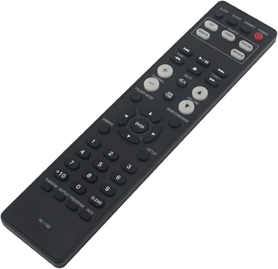 Replace Remote RC-1162 RC1162 Compatible with Denon CD Receiver RCD-M39 RCD-M39DAB RCDM39DAB