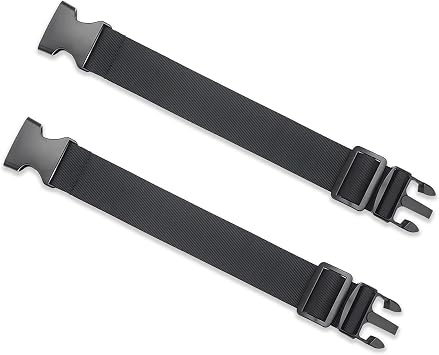 2 Pack Backpack Chest Strap, Adjustable Sternum Straps for Backpacks, Universal, Suitable for Hiking and Outdoor Travel (Black)