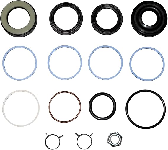 Power Steering Rack and Pinion Seal Kit for Opel Vectra B 1996-2002 Saginaw | High Quality | Complete Precision Fit Replacement Seals
