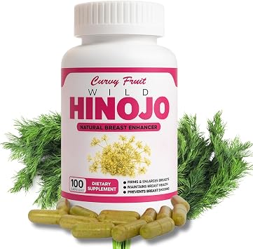 Wild Fennel Capsules Natural Bust Enhancement & Lifting | Prevents Sagging & Adds Volume | 100% Herbal Formula for a Fuller, Firmer Look | 550 mg 31-Day Supply