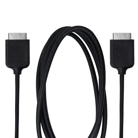 XSPANDER TV Connection Cable Replacement One Connect Cable Fit for Samsung TV & TV Box Models Replaces for BN39-02210A BN39-02210C,Black,2m(6.56ft) Long