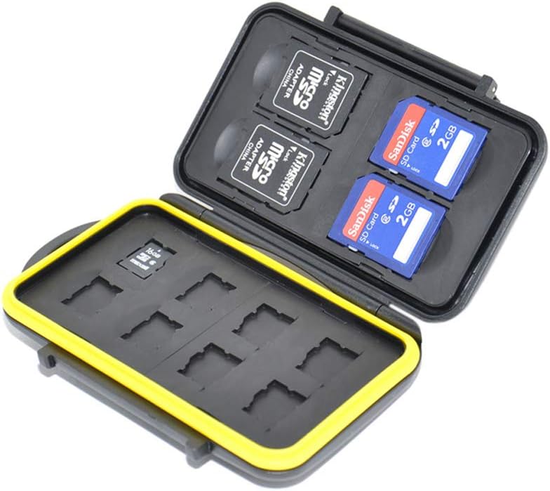JJC Memory Card Case Memory Card Box 8 Micro