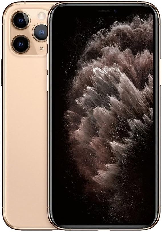 Apple iPhone 11 Pro Max, US Version, 64GB, Gold - AT&T (Renewed)