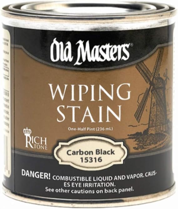 Old Masters 15316 .5Pt Carbon Black Wiping Stain
