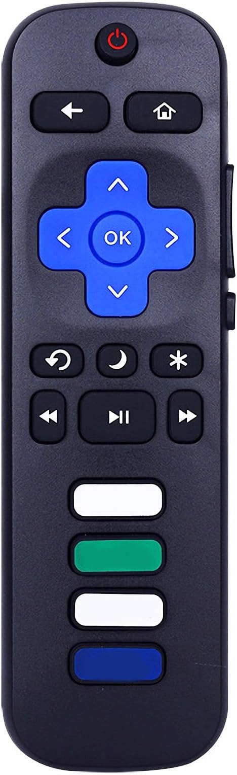 Remote Controller for All Hisense Roku Smart TVs
