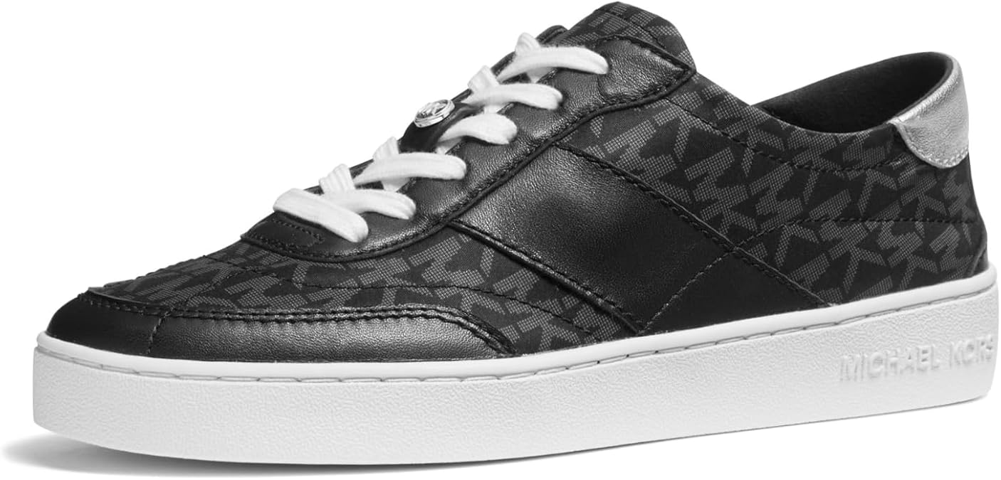 Michael Kors Women's Kaycee Lace Up, Black, 6.5
